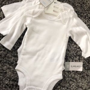 3 month unisex onesies.  Carters brand new